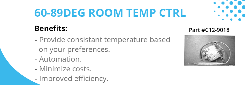 60 89deg room temp 20ctrl for ranco part c12 9018