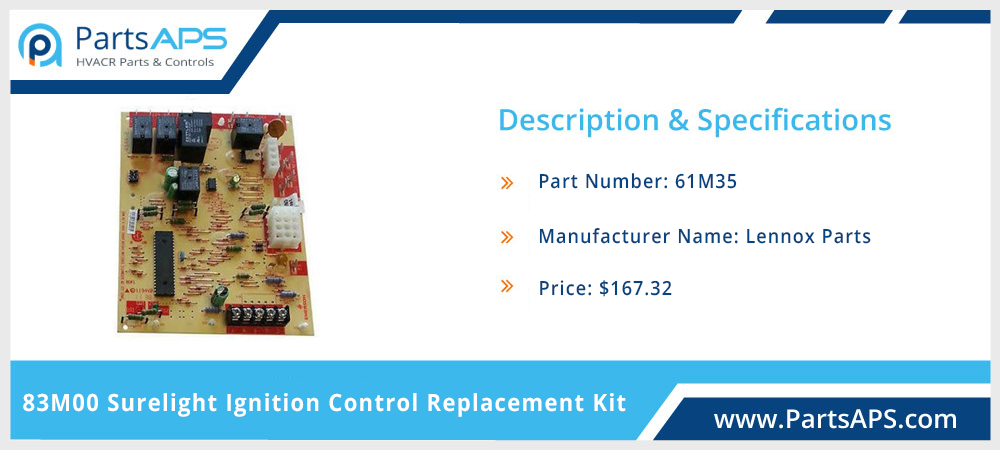 Lennox 83M00 Surelight Ignition Control Board | Lennox Furnace Parts- PartsAPS