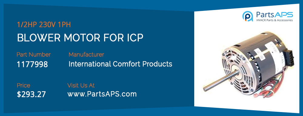 International Comfort Product Furnace Parts Hvac Parts And
