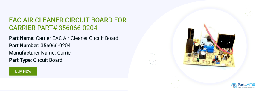 carrier eAC air cleaner circuit board
