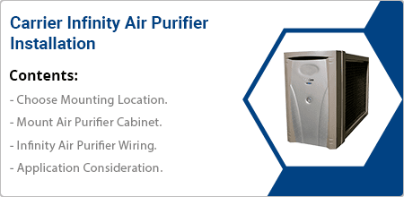 carrier infinity air purifier installation guide