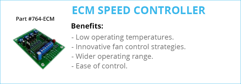 ecm speed controller for hoffman controls part 764 ecm
