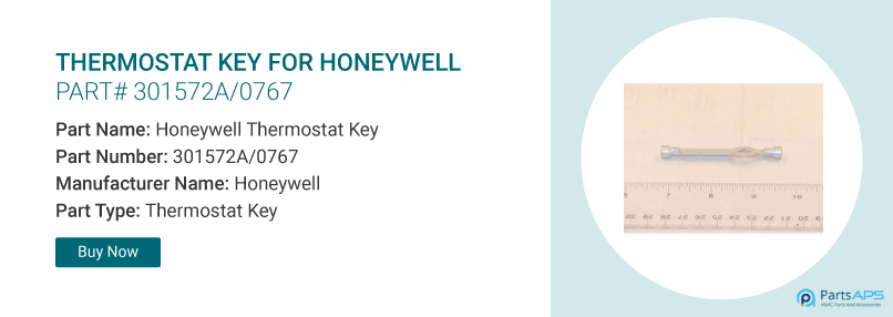 honeywell thermostat key