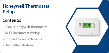 honeywell thermostat setup guide