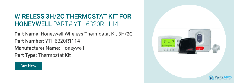 honeywell wireless thermostat kit 3H/2C