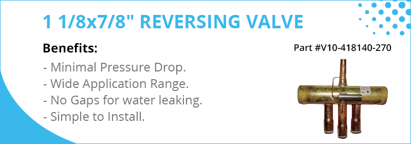 reversing valve for ranco part v10 418140 270