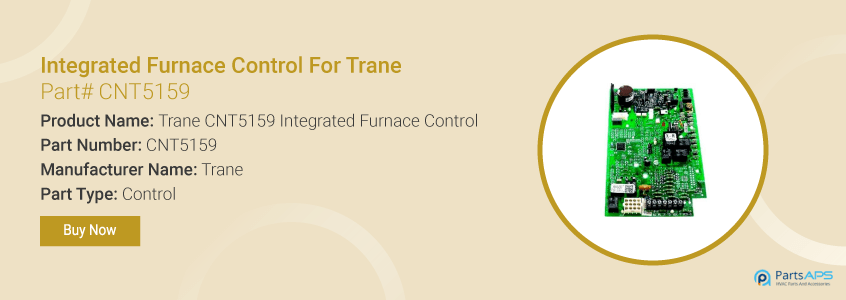 trane CNT5159 integrated furnace control