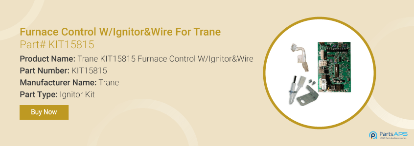 trane KIT15815 furnace control ignitor wire