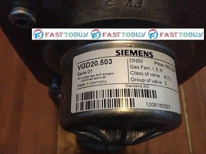 Picture of 2" GAS VALVE (DOUBLE) For Siemens Combustion Part# VGD20.503U