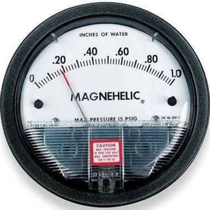 Picture of 0/8" Magnehelic Diff. # Gage For Dwyer Instruments Part# 2008
