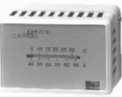 Picture of T-STAT, REV ACT,VERT, 12/30C For Johnson Controls Part# T-4002-9014