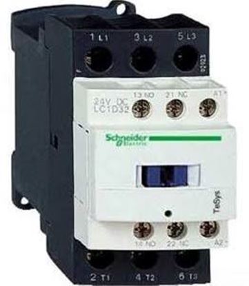 Picture of 110V 32A 3P Contactor W/2 Aux For Schneider Electric-Square D Part# LC1D32F7