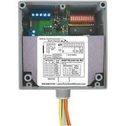 Picture of 24/120V SPDT I/O CONTROLLER For Functional Devices Part# RIBTW2401B-BC