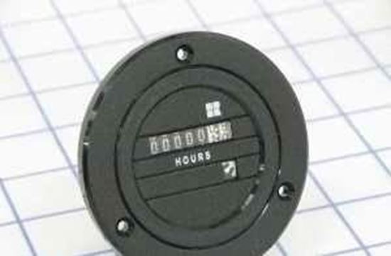 Picture of 120V Blackbird HourMeter Round For Redington Part# 711-0160