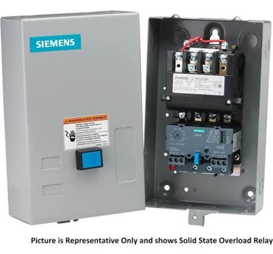 Picture of 120/240v3Ph 3P HdMtrStrW/Encl For Siemens Industrial Controls Part# 14GUG32BA