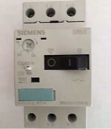 Picture of 5AMP MOTOR STARTER PROTECTOR3 For Siemens Industrial Controls Part# 3RV1011-1FA10