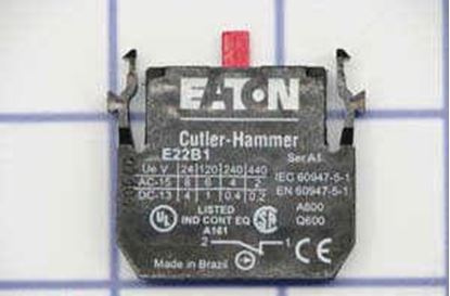 Picture of Contact block, 1 NC Contact For Cutler Hammer-Eaton Part# E22B1