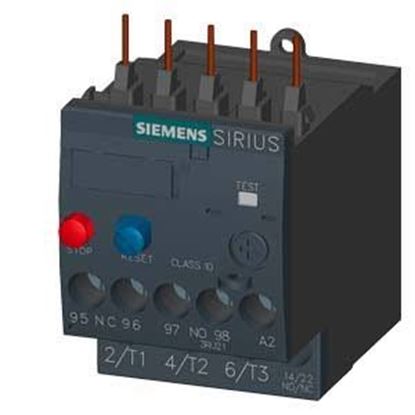 Picture of 9-12.5A OVERLOAD RELAY For Siemens Industrial Controls Part# 3RU2126-1KB0