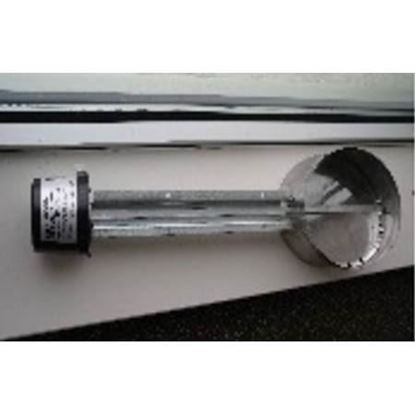 Picture of 6" FLUE DAMPER ASSEMBLY W/HARN For Bradford White Part# 265-42973-00