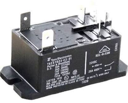 Picture of 22VDC 30A DPST Relay;FlngMount For International Comfort Products Part# 1172506