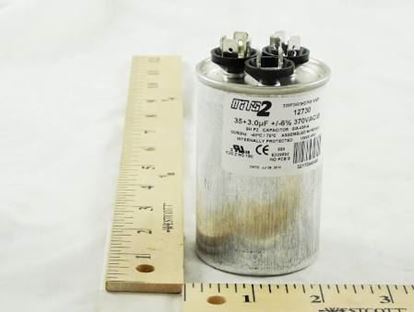 Picture of 35/3MFD 370V Rnd Run Capacitor For MARS Part# 12730