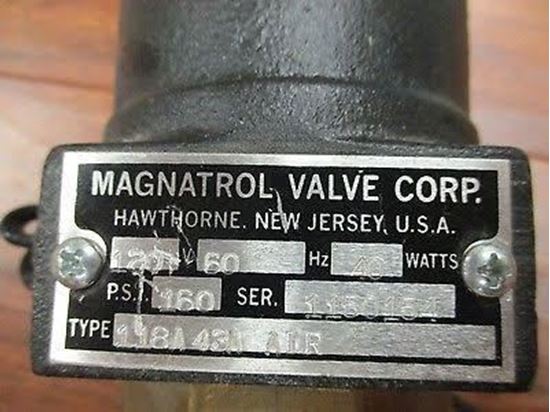Picture of 1" 2W N/C 0/20# 120V NG Vlv For Magnatrol Solenoid Valves           Part# 18G24G