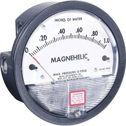 Picture of .25/0/.25" Magnehelic # Gage For Dwyer Instruments Part# 2300-0
