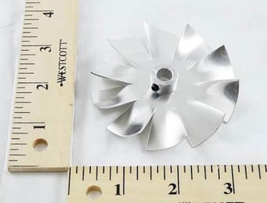Picture of 3dia CW 1/4"bore 10 fan blades For Reznor Part# 29793