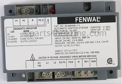 Picture of 24V DSI MOD,15secPP,4TFI,3trys For Fenwal Part# 35-665936-111