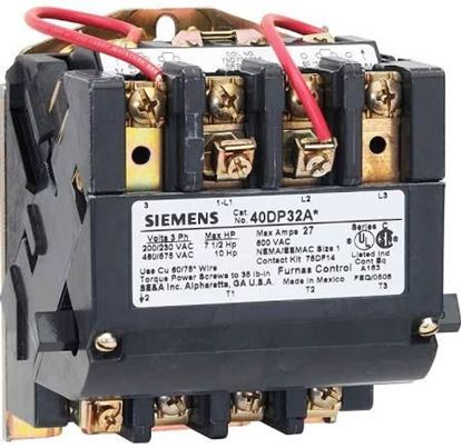 Picture of 3Pole3Phase 110/230v 18ampCont For Siemens Industrial Controls Part# 40CP32AA