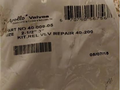 Picture of Relief Valve Repair Kit For Conbraco Industries Part# 40-009-05