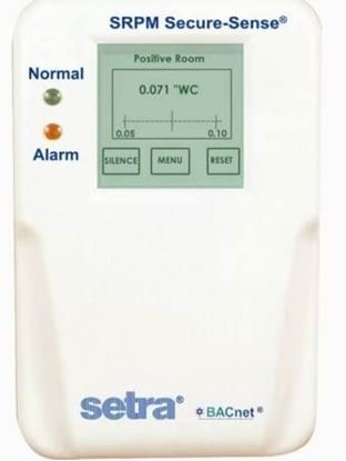 Picture of .25"WC Room Pressure Monitor For Setra Part# SRPMR25WBA1E