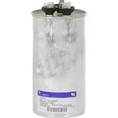 Picture of 75/10MFD 440V ROUND CAPACITOR For Lennox Part# 72W39
