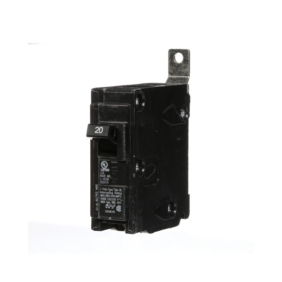 Picture of 1pole 120v 20amp CIRCUIT BRKR For Siemens Industrial Controls Part# B120