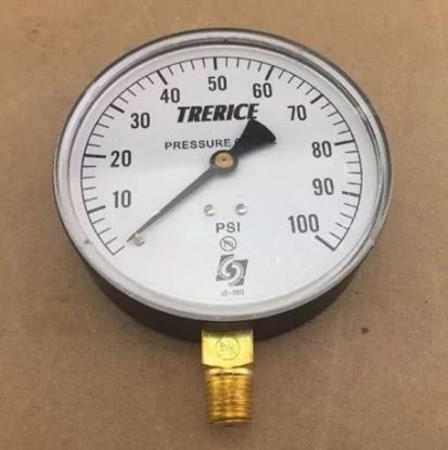 Picture of 800B 4"DIAL 1/4" 0-100PSI For Trerice Part# 800B4002LA110