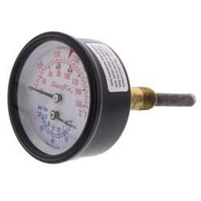 Temp. Pressure Gauge For Slant Fin Part# 910-373-061