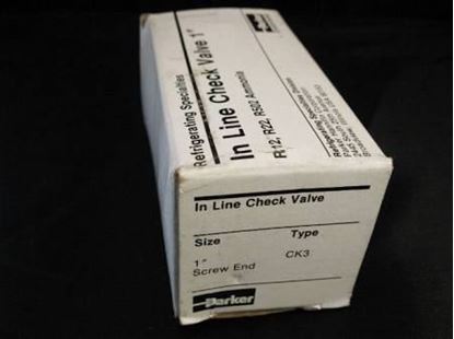 Picture of CHECK VLV 1/2"STEEL AMMONIA  For Parker Refrigeration Specialties Part# CK3-1/2