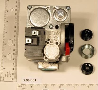 Picture of 1/2x3/4"HSI GAS VLV,24v,UNIKIT For Robertshaw Part# 720-051