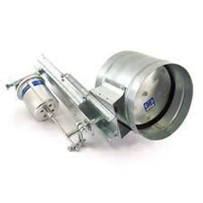 Picture of 8"ROUND DAMPER/LESS ACTUATOR For Johnson Controls Part# RCG08N