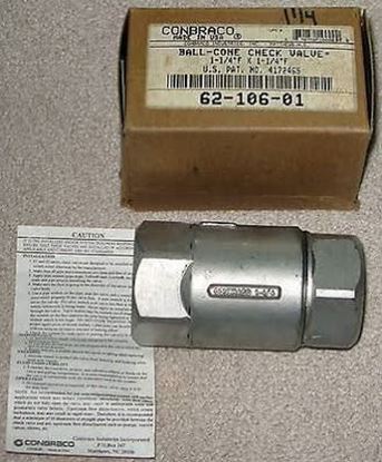 Picture of 1 1/4" SS BALL-CONE CHECK VLV For Conbraco Industries Part# 62-106-01