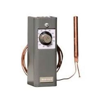 Picture of -30/90F SPDT 5'CAP REFRIG CTRL For Honeywell  Part# T6031A1052