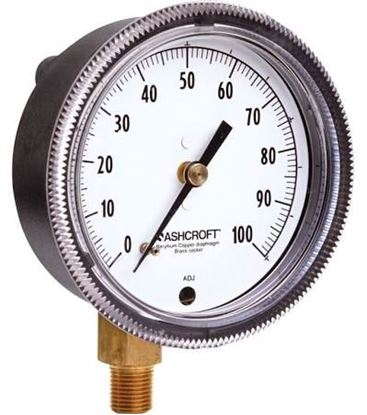 4"0/100#Gage,1/4"btm Mount For Ashcroft Part# 1001008A02L-0/100