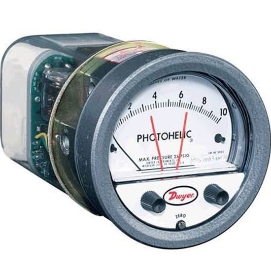 Picture of 0-60"wc PhotohelicPresSw/Gauge For Dwyer Instruments Part# A3060