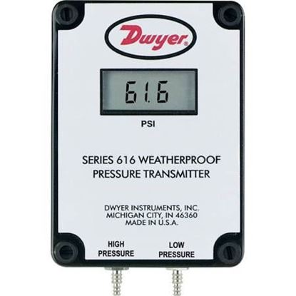 Picture of 0-200"WC DIFF PRESS TRANSMIT For Dwyer Instruments Part# 616W-7-LCD