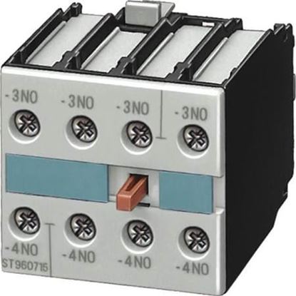 Picture of 4POLE 2NO-2NC AuxContactBlock For Siemens Industrial Controls Part# 3RH1921-1FA22