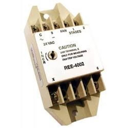 Picture of RELAY MODULE,FAN & 2STG REHEAT For KMC Controls Part# REE-4002