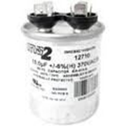 Picture of 15MFD 370V Round Run Capacitor For MARS Part# 12710