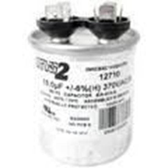 Picture of 15MFD 370V Round Run Capacitor For MARS Part# 12710