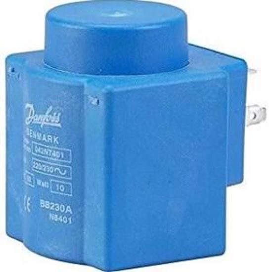COIL BB230AS 230V50HZ10WSPADE For Danfoss Part# 018F7351 | HVAC Parts ...