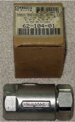 Picture of 3/4" S.S. BALL CONE CHECK VLV For Conbraco Industries Part# 62-104-01
